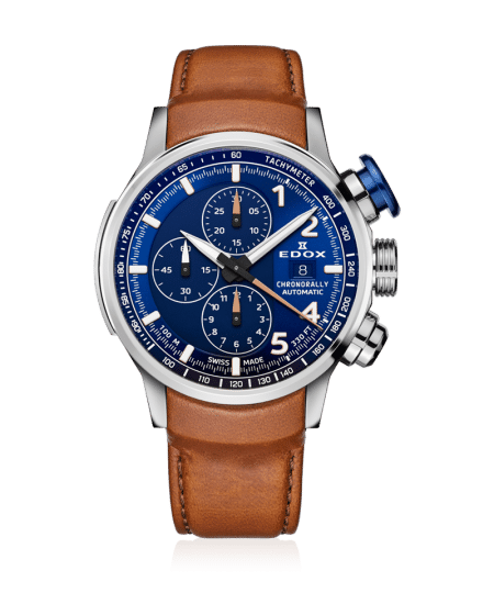 Edox Chronorally Automatic 45mm - 01129 TBUCBR BUBR