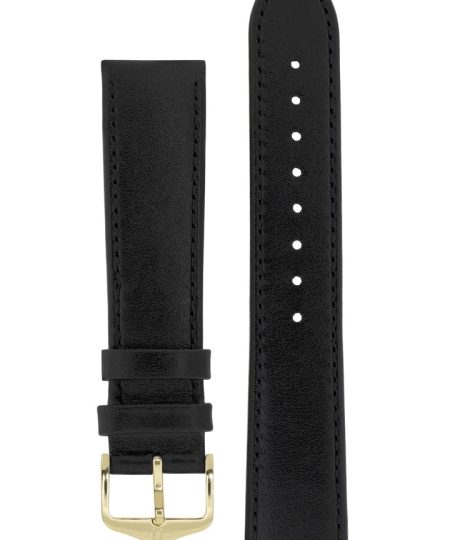 Hirsch OSIRIS Quick-Release Calf Leather Watch Strap in BLACK