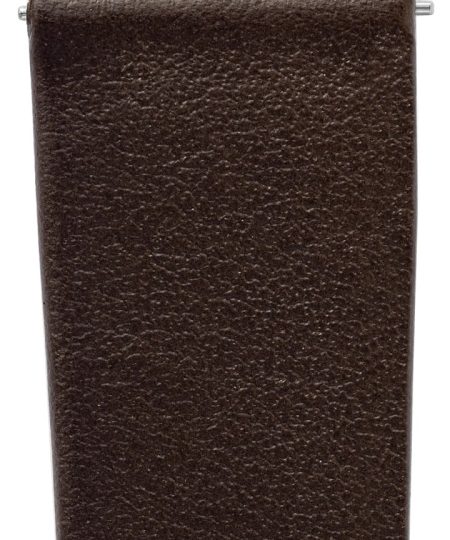 Alternative view of Hirsch TORONTO Quick-Release Fine-Grained Leather Watch Strap in BROWN