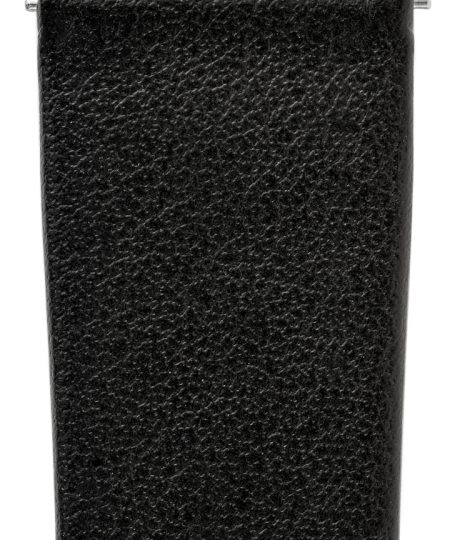 Alternative view of Hirsch Toronto Quick Release Fine-Grained Leather Watch Strap in Black