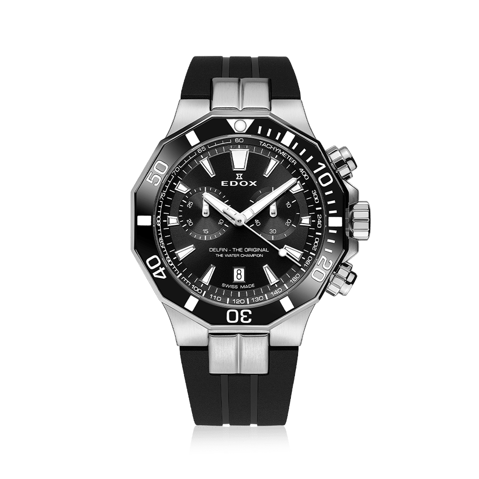 Edox CO-1 Chronograph 43mm - 10112 3NCA NIN 1 Edox CO-1 Chronograph 43mm - 10112 3NCA NIN