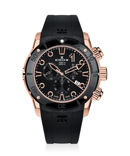 Edox CO-1 Chronograph 45mm - 10242 TINR NIR