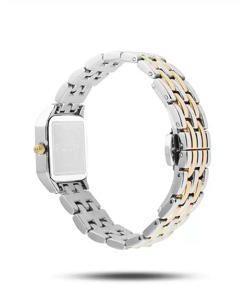 Mockberg Classic Square Tofarget / Hvit 18x19mm 4 Mockberg Classic Square Tofarget / Hvit 18x19mm - Bilde 4