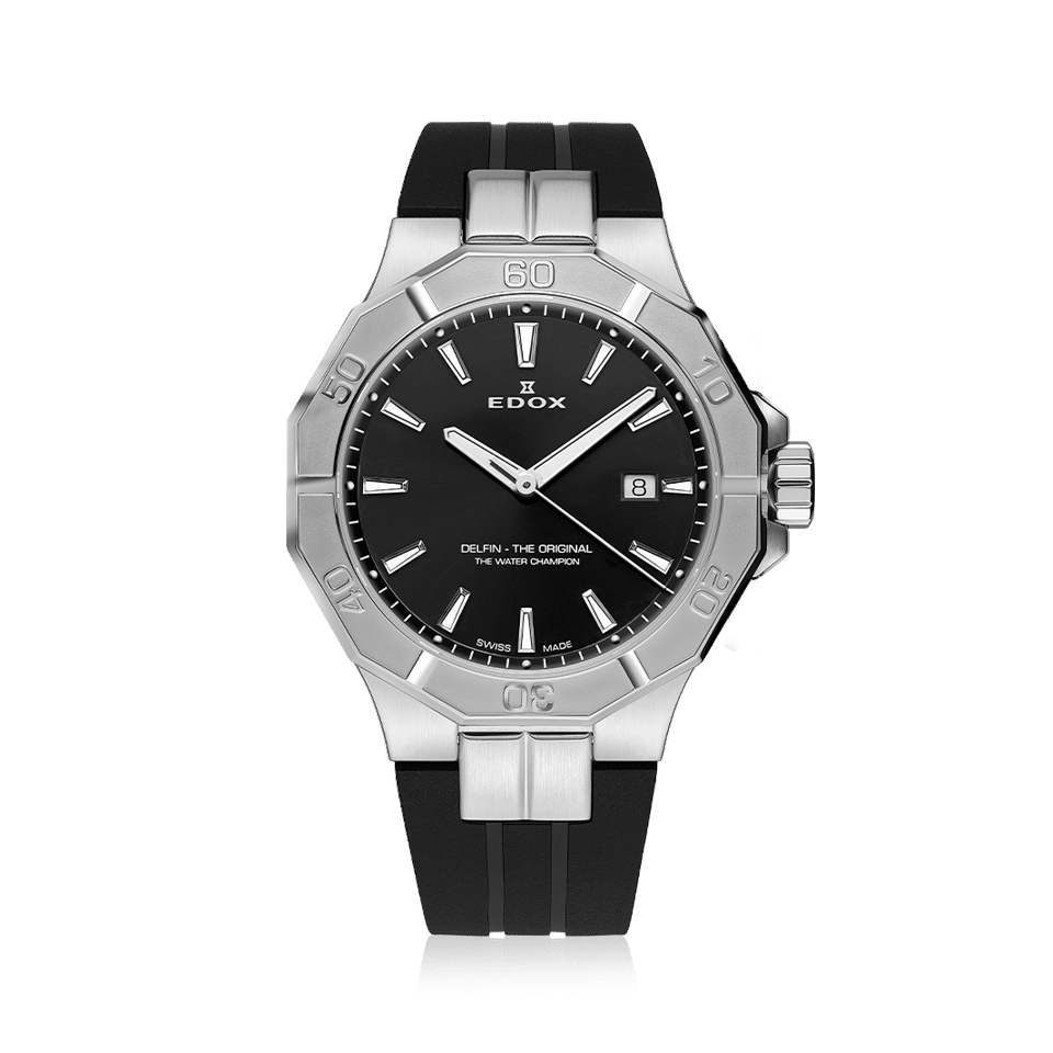 Edox Delfin The Original Date 43mm - 53021 3CA NIN 1 Edox Delfin The Original Date 43mm - 53021 3CA NIN