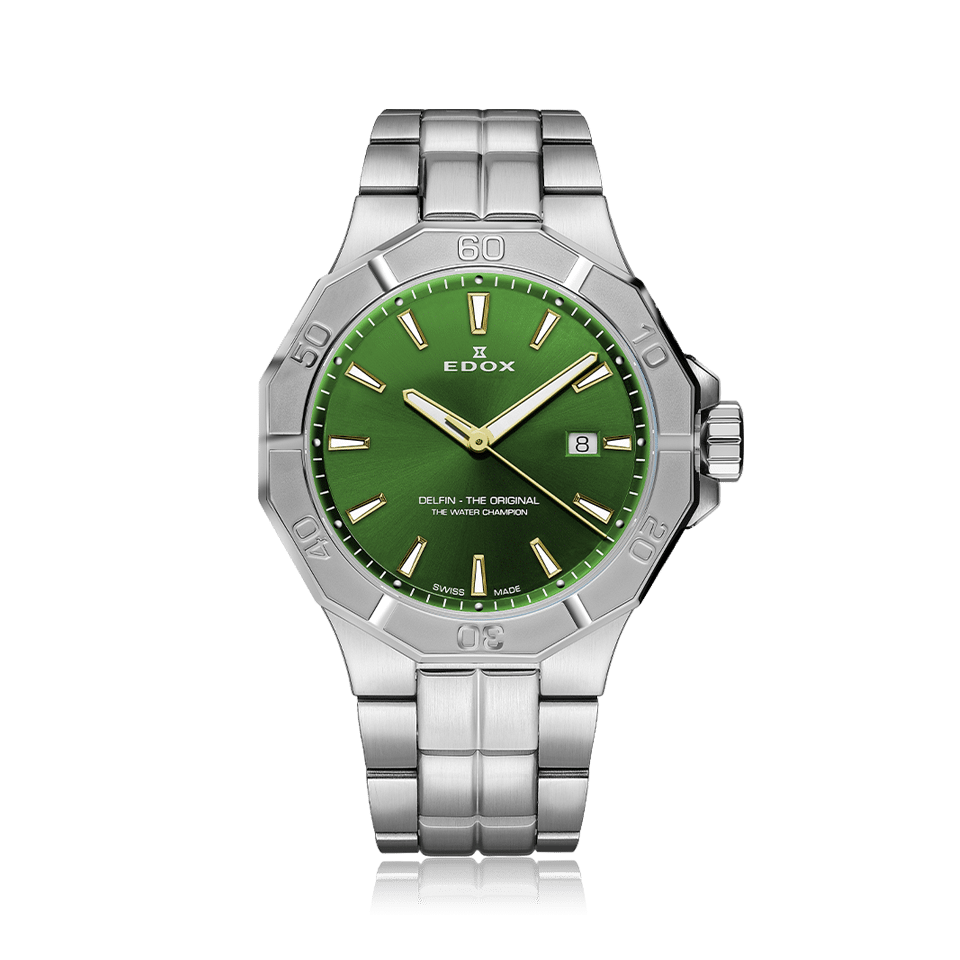 Edox Delfin The Original Date 43mm - 53021 3M VID 1 Edox Delfin The Original Date 43mm - 53021 3M VID