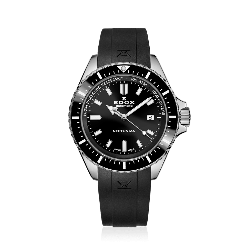 Edox Neptunian Date Automatic 44mm - 80120 3NCA NIN 1 Edox Neptunian Date Automatic 44mm - 80120 3NCA NIN