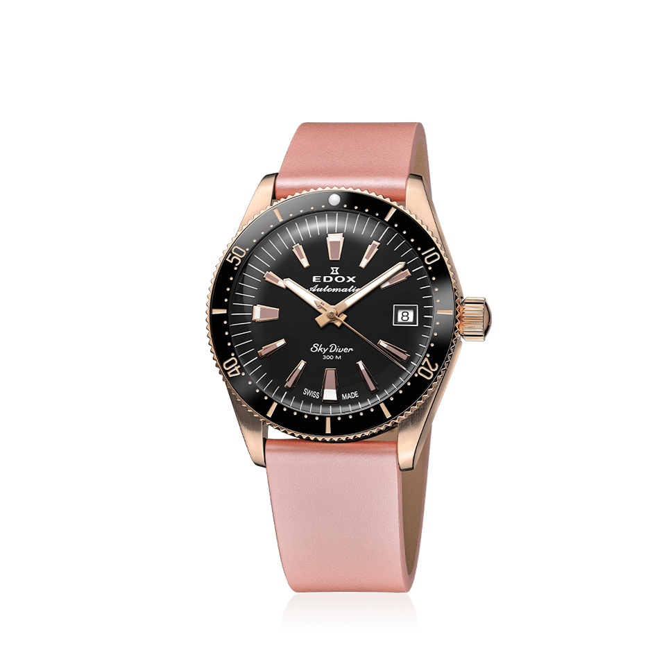 Edox SkyDiver 38 Date Automatic Special Edition 38mm - 80131 37RNC NI 1 Edox SkyDiver 38 Date Automatic Special Edition 38mm - 80131 37RNC NI