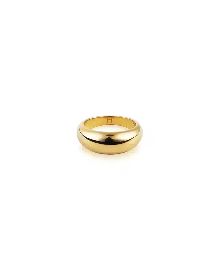 Mockberg Bold Gold Ring - 56 3 Mockberg Bold Gold Ring - 56 - Bilde 3