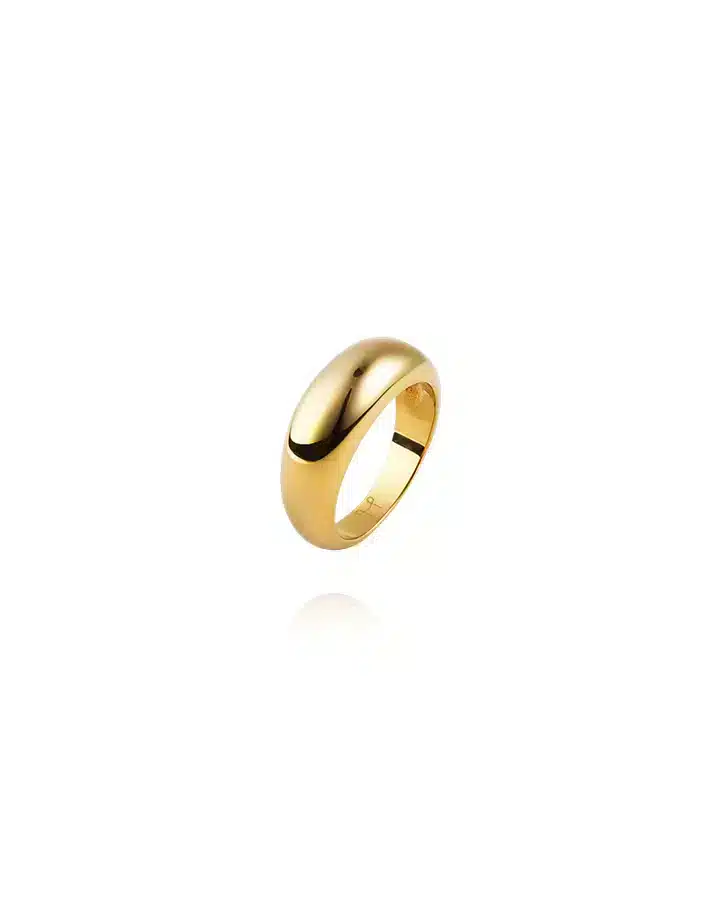 Mockberg Bold Gold Ring - 56 1 Mockberg Bold Gold Ring - 56