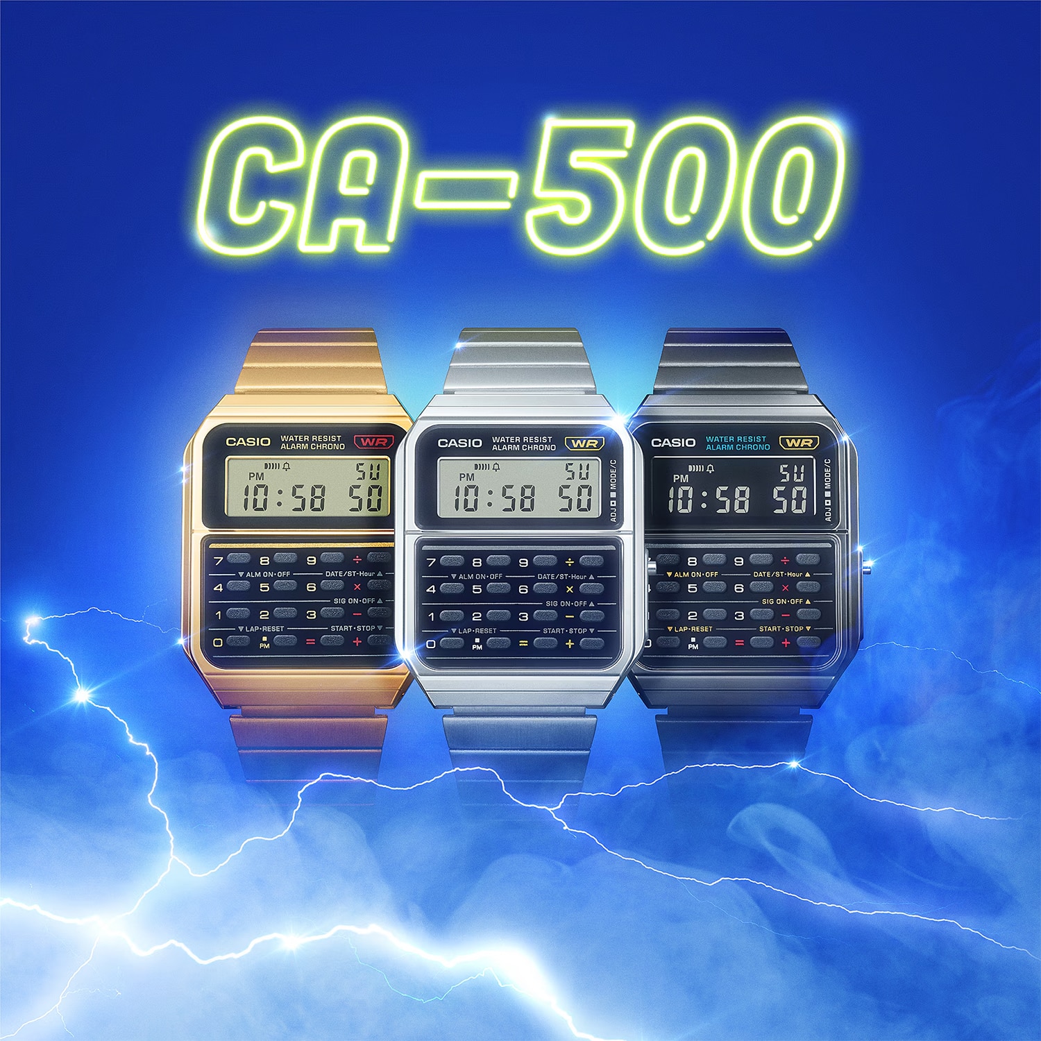 Casio Vintage - CA-500WEG-1AEF 4 Casio Vintage - CA-500WEG-1AEF - Bilde 4
