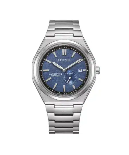 CITIZEN Supertitan Automatikk Titan / Blå 40,5mm