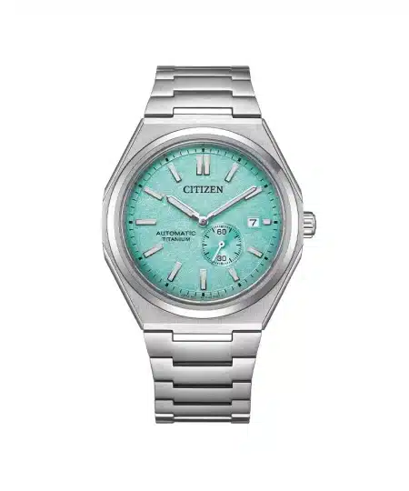 CITIZEN Supertitan Automatikk Titan / Turkis 40,5mm
