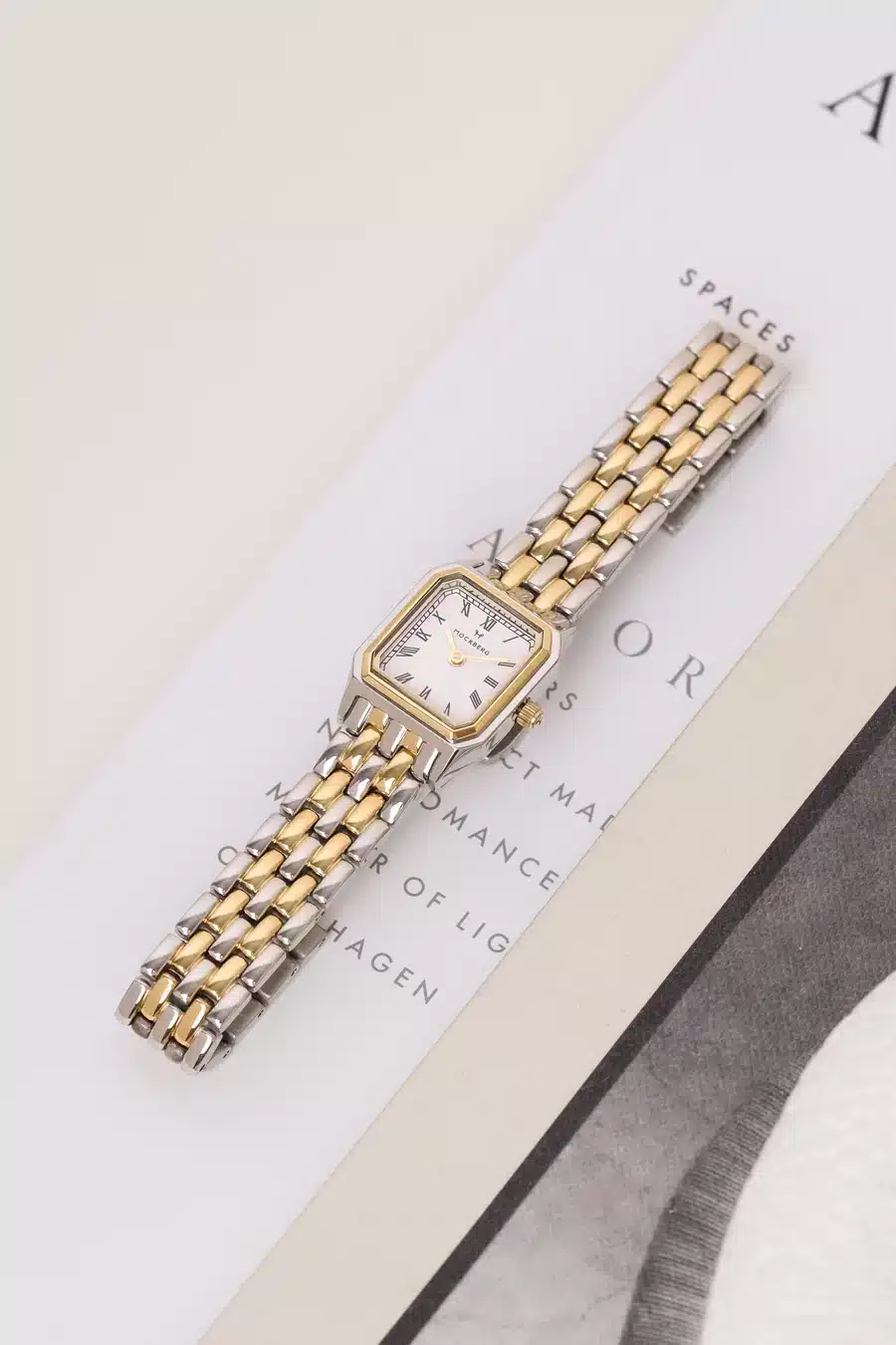 Mockberg Classic Square Tofarget / Hvit 18x19mm 5 Mockberg Classic Square Tofarget / Hvit 18x19mm - Bilde 5