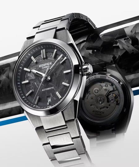 Alternative view of Casio Edifice Forged Carbon Automatic 39mm - EFK-100CD-1AER