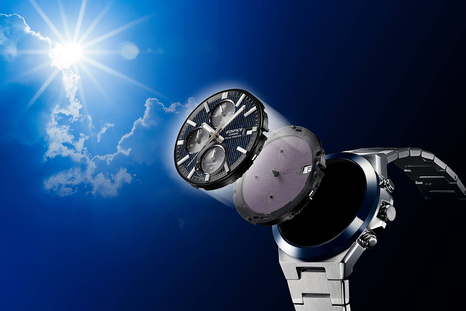 Casio Edifice Solar Chronograph 41mm - EFS-S650D-2AEF 6 Casio Edifice Solar Chronograph 41mm - EFS-S650D-2AEF - Bilde 6