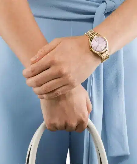 Alternative view of Citizen Eco-Drive Dame Rosegullfarget Stål / Champagne 32mm