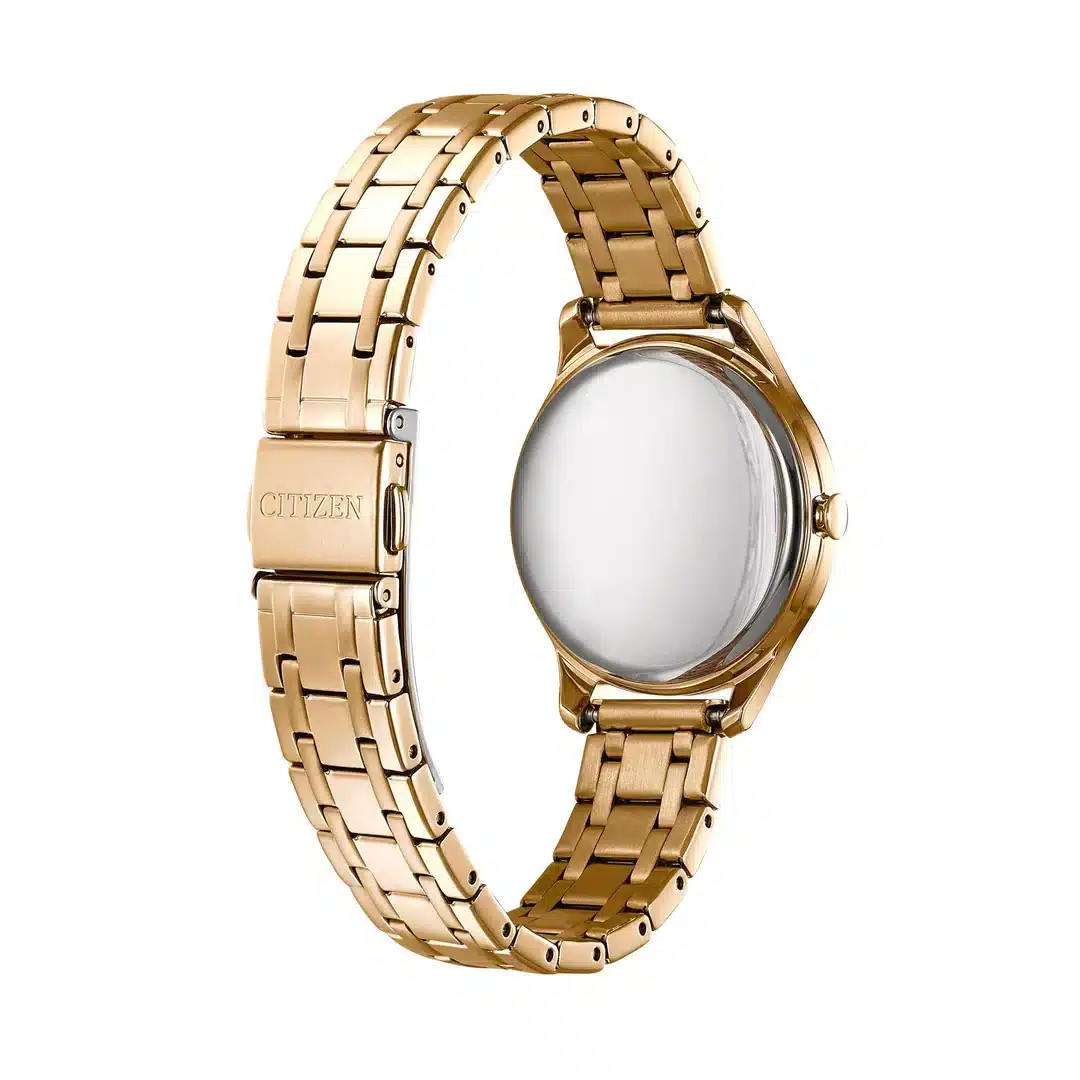 Citizen Eco-Drive Dame Rosegullfarget Stål / Champagne 32mm 4 Citizen Eco-Drive Dame Rosegullfarget Stål / Champagne 32mm - Bilde 4