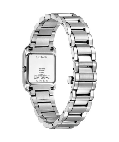 Alternative view of Citizen Ladies Square Eco-Drive 22x28mm - EW5600-87D