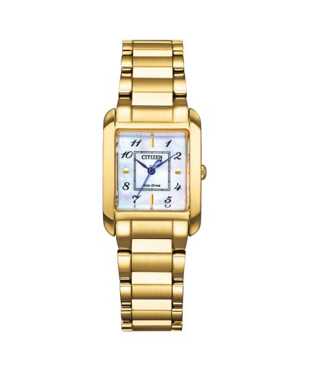 Citizen Ladies Square Eco-Drive 21mm - EW5602-81D