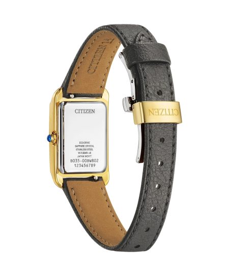 Alternative view of Citizen Ladies Square Eco-Drive 19mm - EW5622-09P