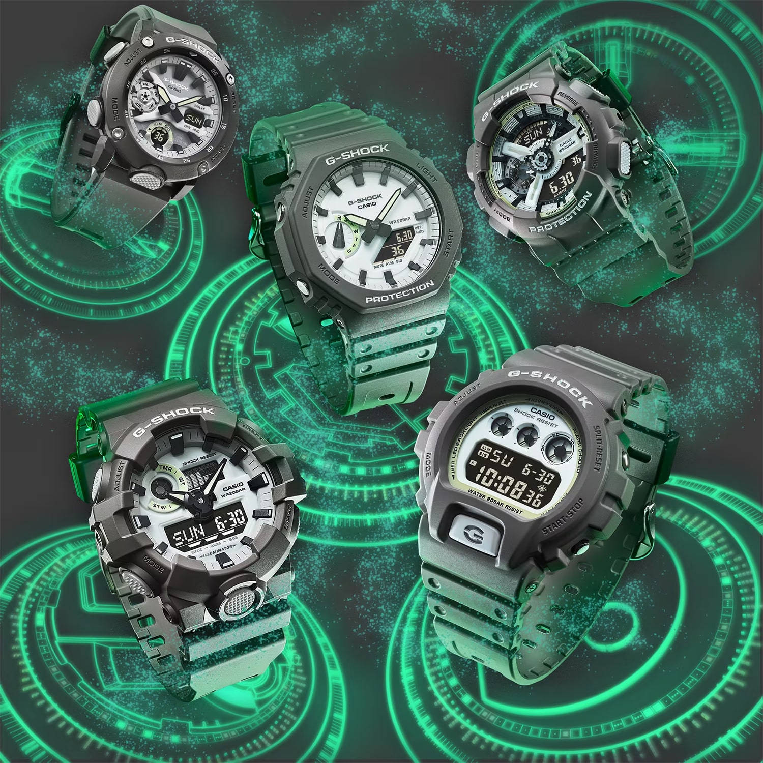 G-Shock - GA-110HD-8AER 5 G-Shock - GA-110HD-8AER - Bilde 5