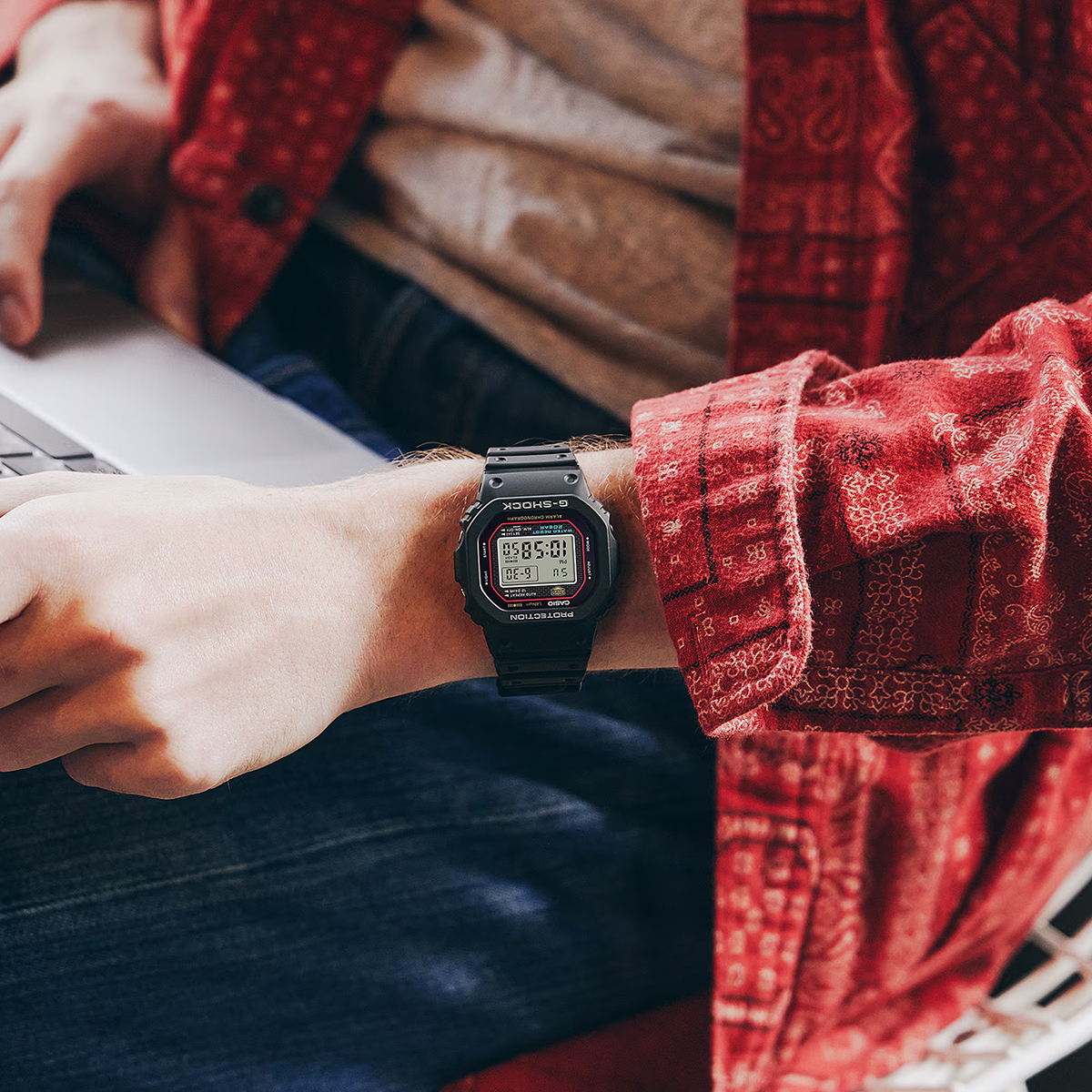 G-Shock Classic - GA-2100-1A3ER 5 G-Shock Classic - GA-2100-1A3ER - Bilde 5