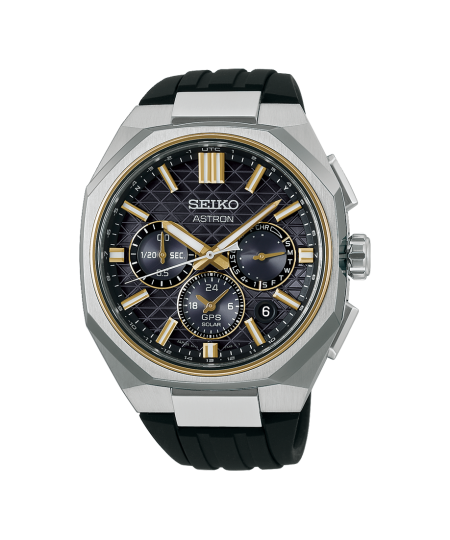 Seiko Astron GPS Solar Dual-Time Chronograph 43.4mm - HAB003J1