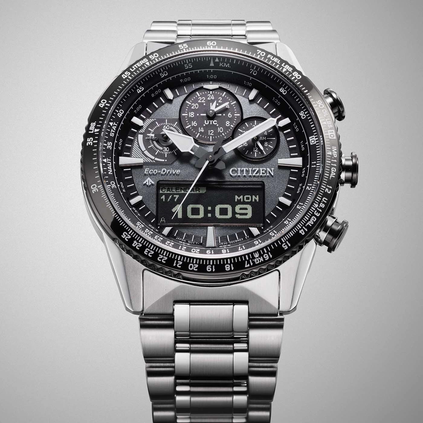 Citizen Promaster Sky Eco-Drive 43mm - JV2006-55H 4 Citizen Promaster Sky Eco-Drive 43mm - JV2006-55H - Bilde 4