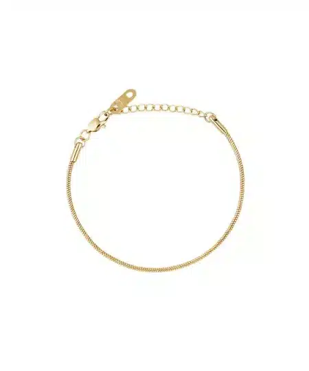 Mockberg Snake Chain Bracelet Gold Medium
