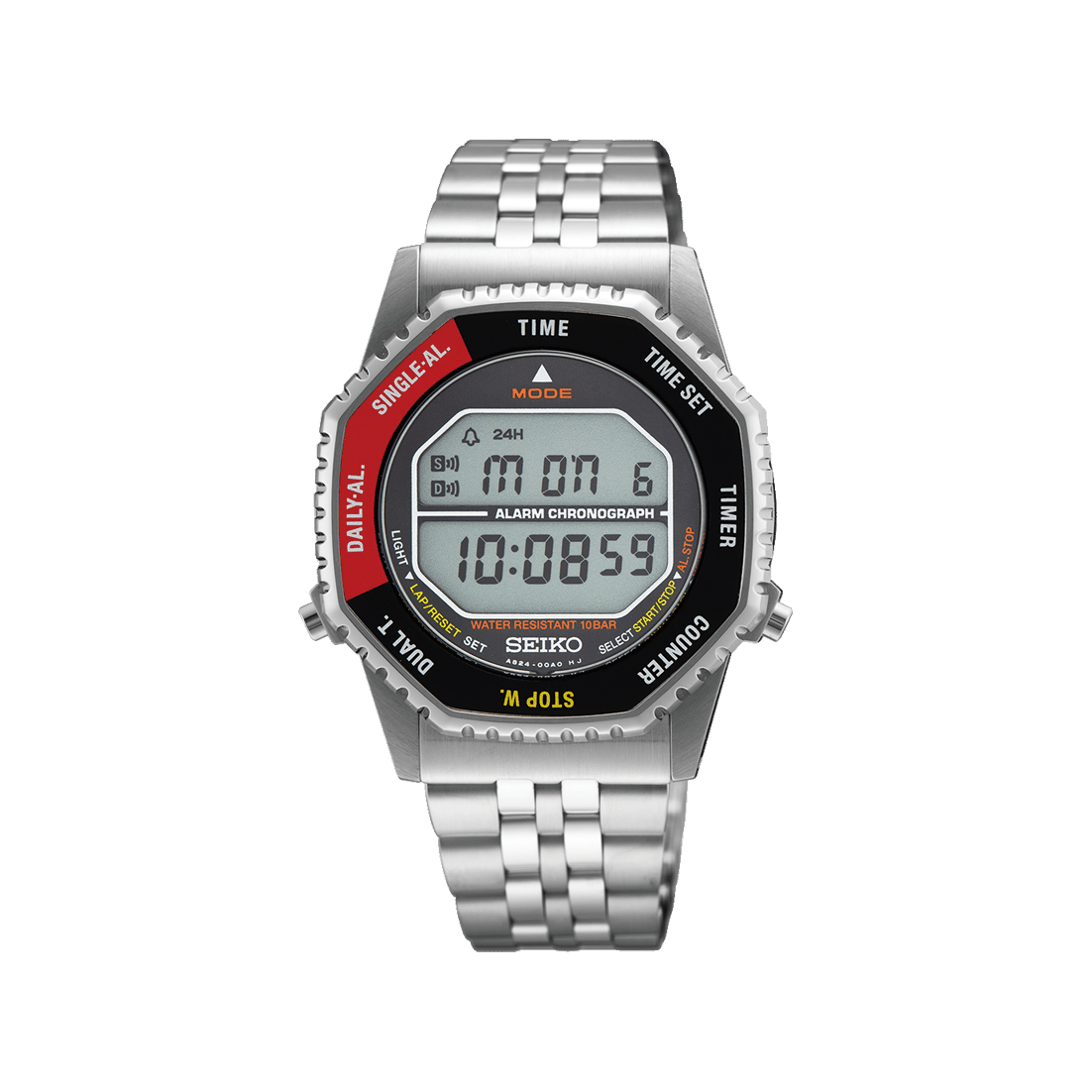 Seiko 1980´s Digital Rotocall 37mm - SMGG19P1 1 Seiko 1980´s Digital Rotocall 37mm - SMGG19P1