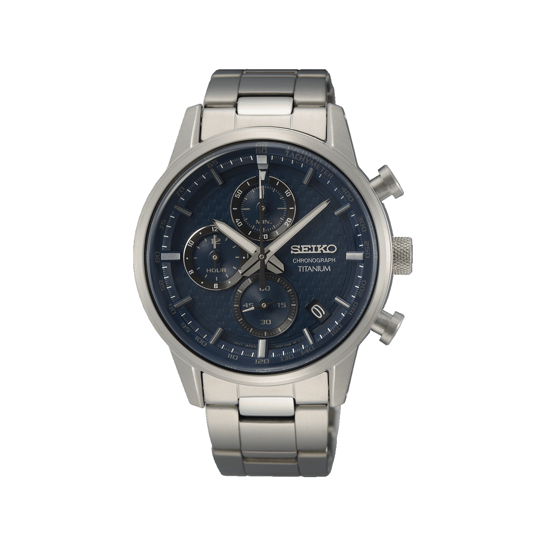 Seiko Quartz Titan Chronograph 41.6mm - SSB387P1 1 Seiko Quartz Titan Chronograph 41.6mm - SSB387P1