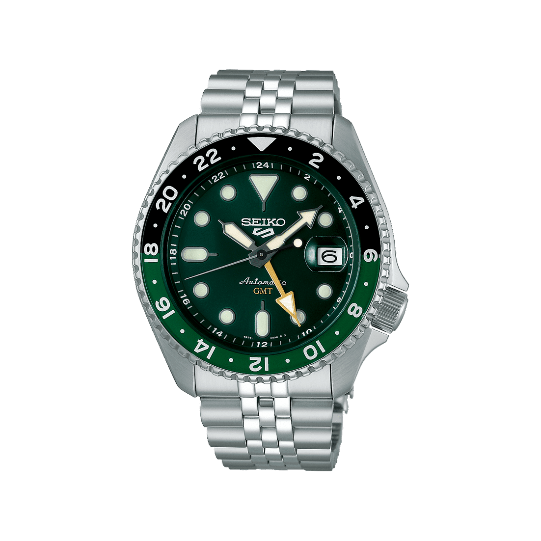 Seiko 5 Sports SKX GMT Bi-Colour - SSK035K1 1 Seiko 5 Sports SKX GMT Bi-Colour - SSK035K1