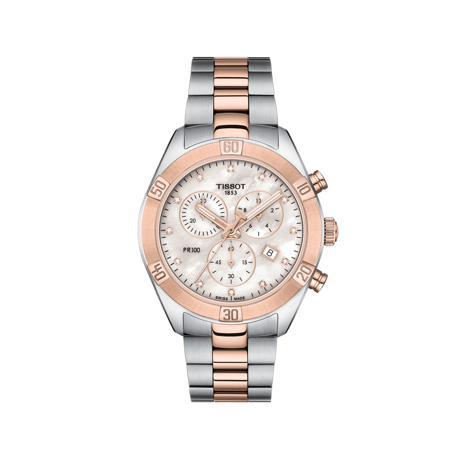 Tissot PR 100 Sport Chic Chronograph - T101.917.22.116.00 1 Tissot PR 100 Sport Chic Chronograph - T101.917.22.116.00