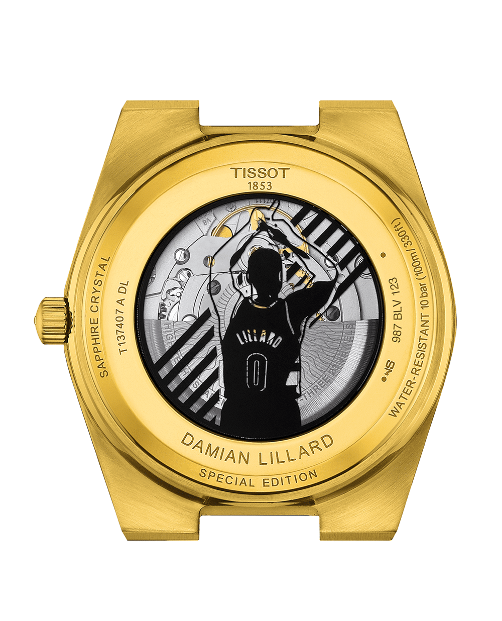 Tissot PRX Powermatic 80 40mm Damian Lillard Special Edition 3 Tissot PRX Powermatic 80 40mm Damian Lillard Special Edition - Bilde 3