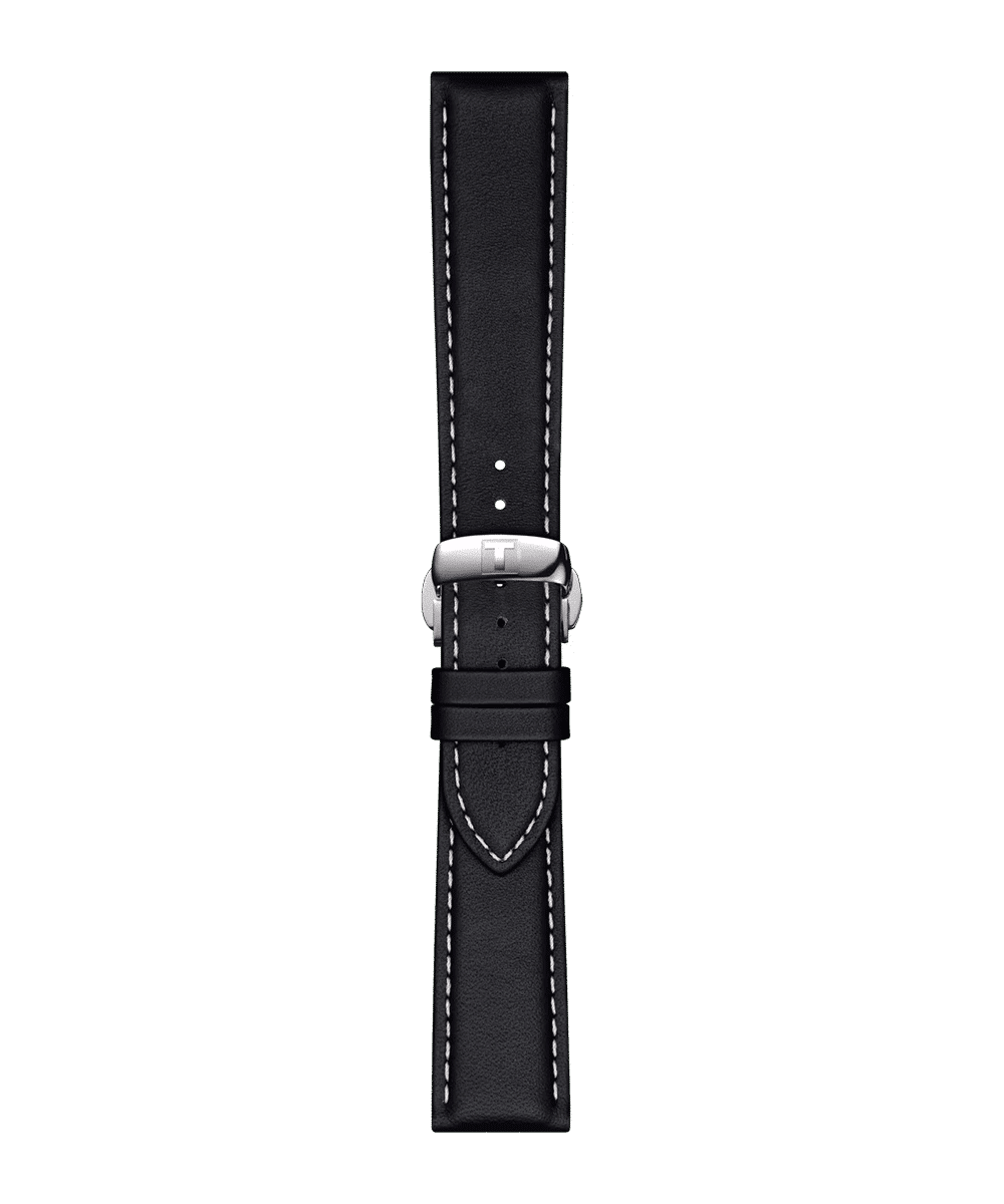Tissot Official Black Leather Strap 21MM 2 Tissot Official Black Leather Strap 21MM - Bilde 2
