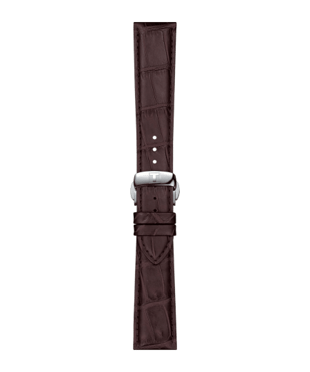 Alternative view of Tissot Official Brown Leather Strap 21MM