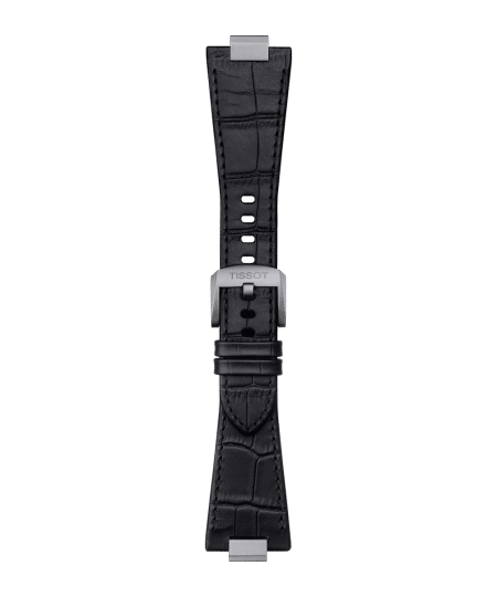 Alternative view of Tissot Official Black PRX Leather Strap