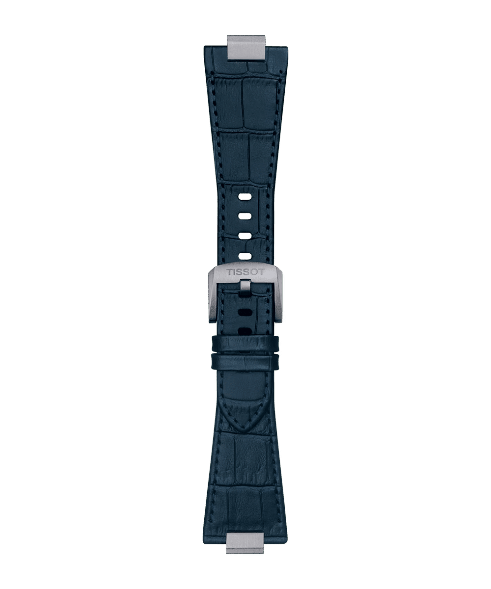 Tissot Official Dark Blue PRX Leather Strap 2 Tissot Official Dark Blue PRX Leather Strap - Bilde 2