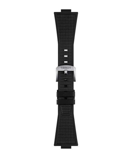 Alternative view of Tissot Official Black PRX Rubber Strap