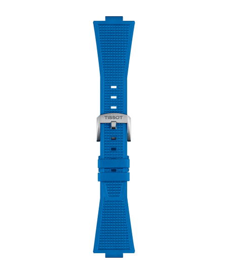 Alternative view of Tissot Official Blue PRX Rubber Strap