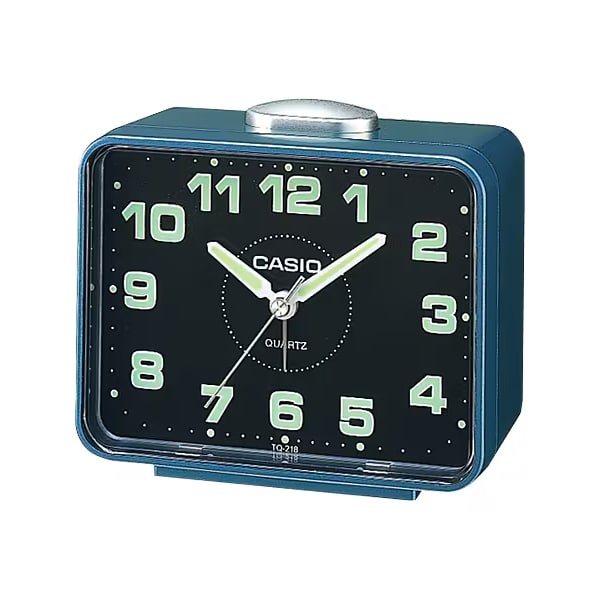Casio Vekkerklokke Blå - TQ-218-2EF 1 Casio Vekkerklokke Blå - TQ-218-2EF