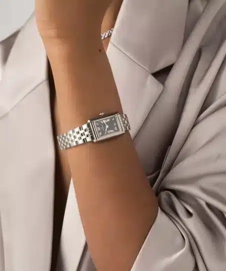 Alternative view of Mockberg Timeless Stål / Sort 18x22mm