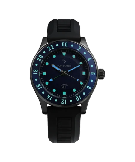 Alternative view of Von Doren URÆD GMT- Blå