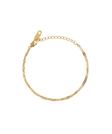 Mockberg Twirl Bracelet Gold Medium