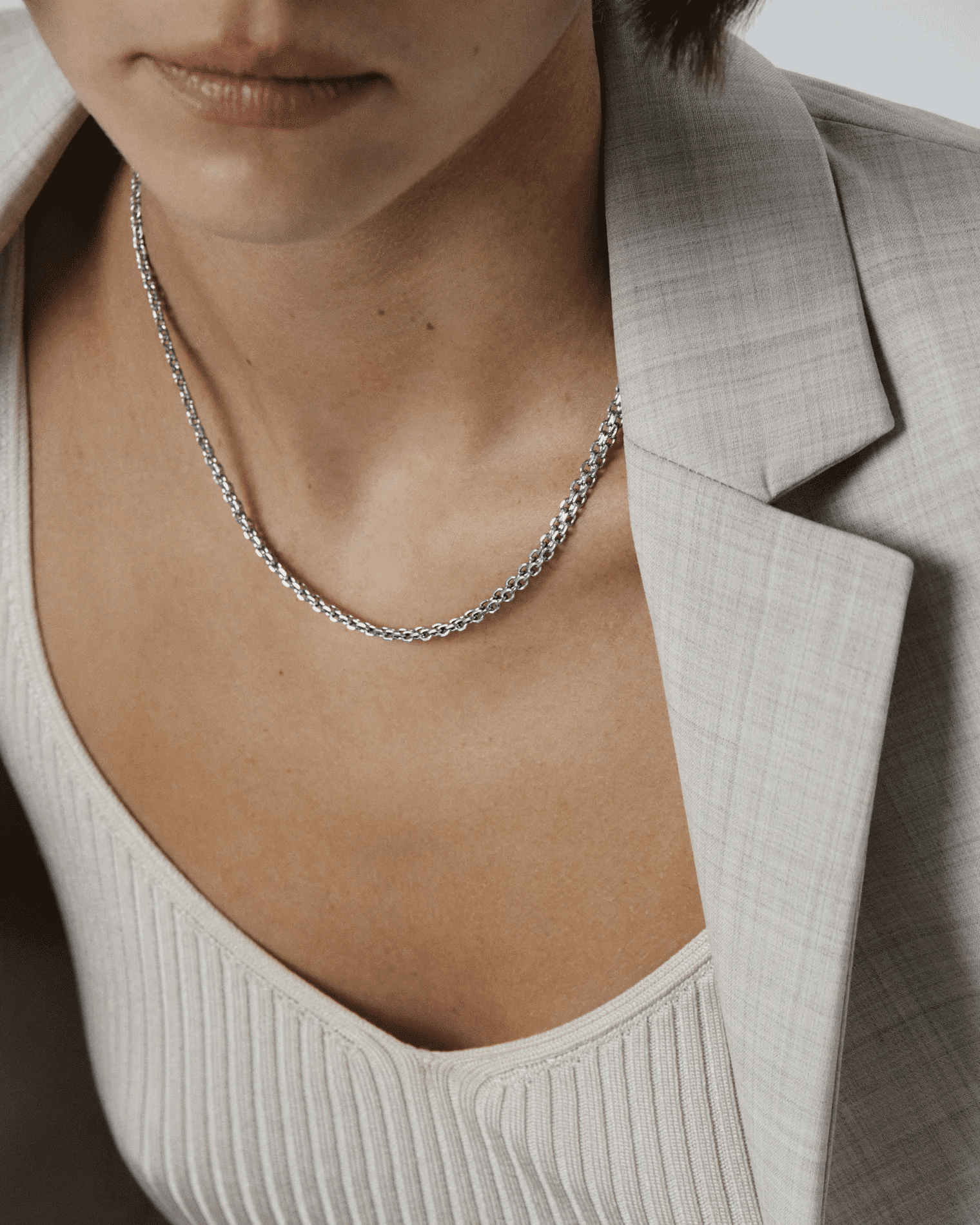 Mockberg Darling Necklace W Silver 3 Mockberg Darling Necklace W Silver - Bilde 3