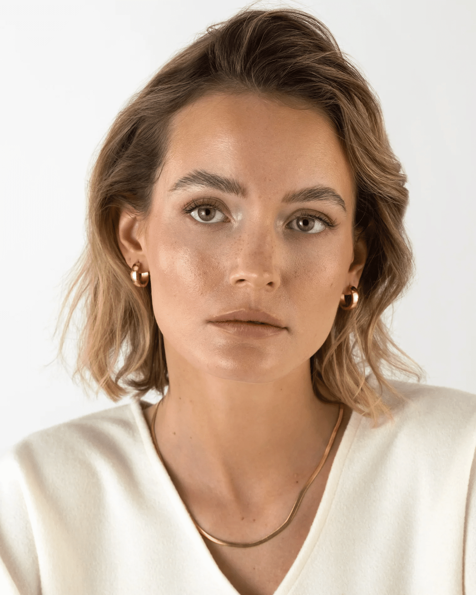 Mockberg Thin Snake Necklace Gold 4 Mockberg Thin Snake Necklace Gold - Bilde 4