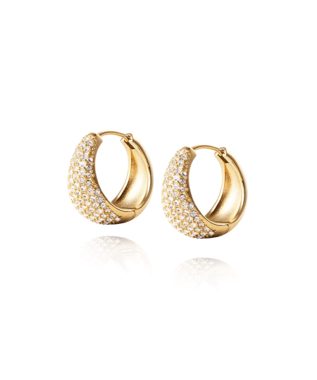 Mockberg Treasure Hoops Gold Large