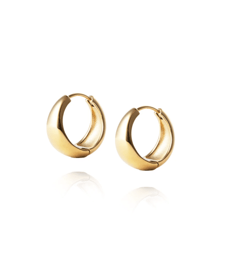 Mockberg Bold Hoops Gold Large