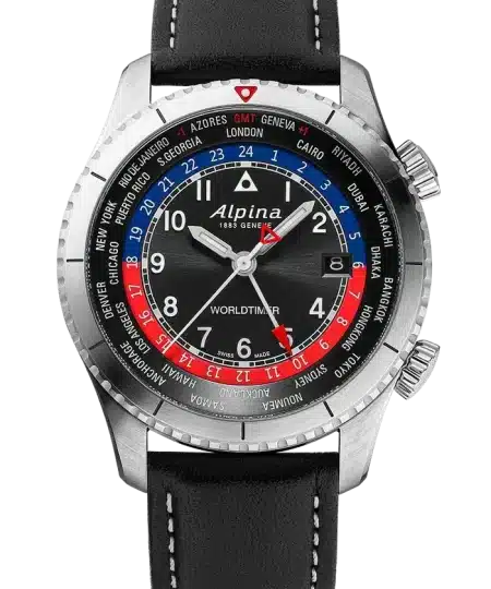 Alpina Startimer Pilot Quartz Worldtimer AL-255BRB4S26